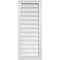 Ekena Millwork Vertical Surface Mount PVC Gable Vnt: Non-Functional, w/2"W x 1-1/2"H, Brickmould Frame, 16"W x 40"H GVPVE16X4002SN - alternate 1